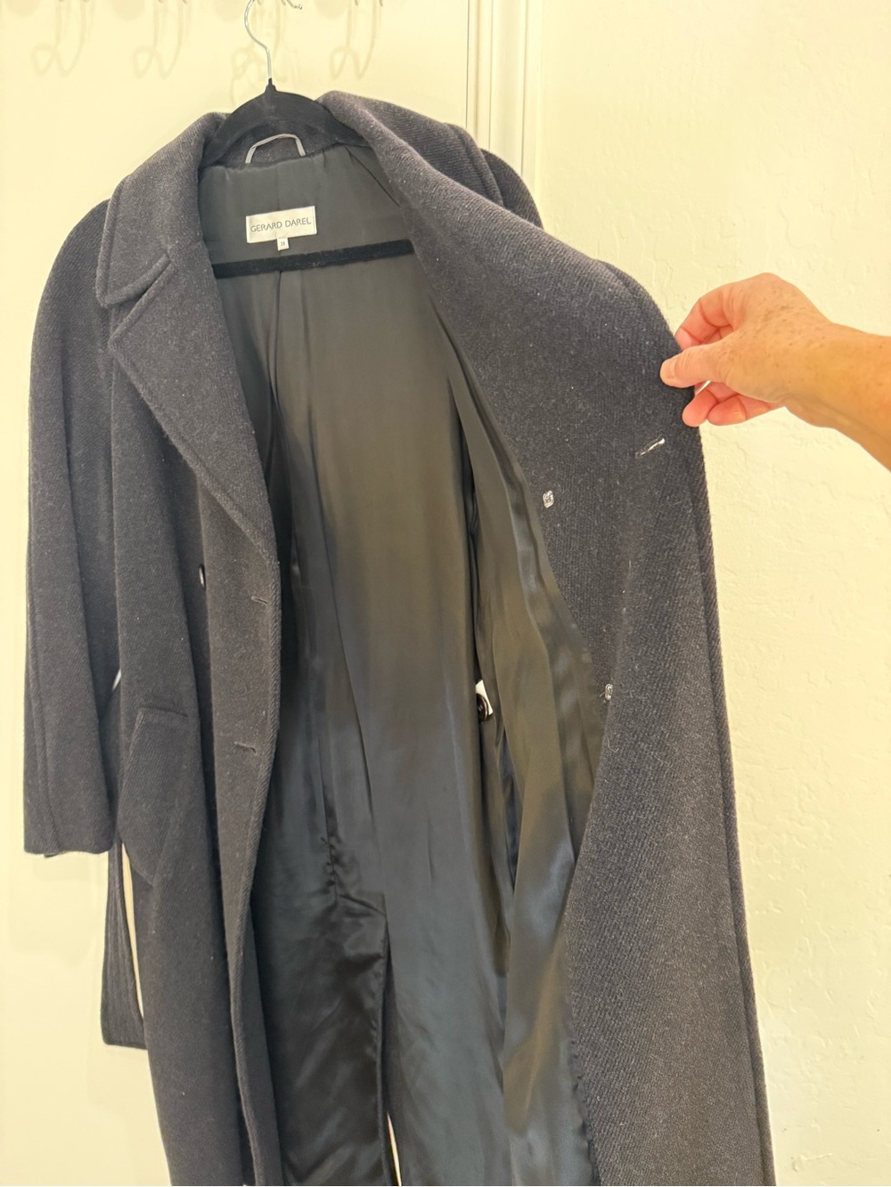 Gerard Darel Black Coat - Picture 6 of 10